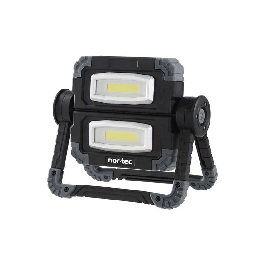 Arbeidslampe 2x5W batteri