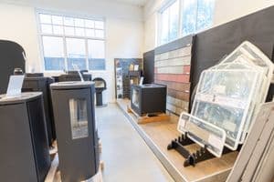 Bilder fra utstilling av butikk til Modena Vennesla